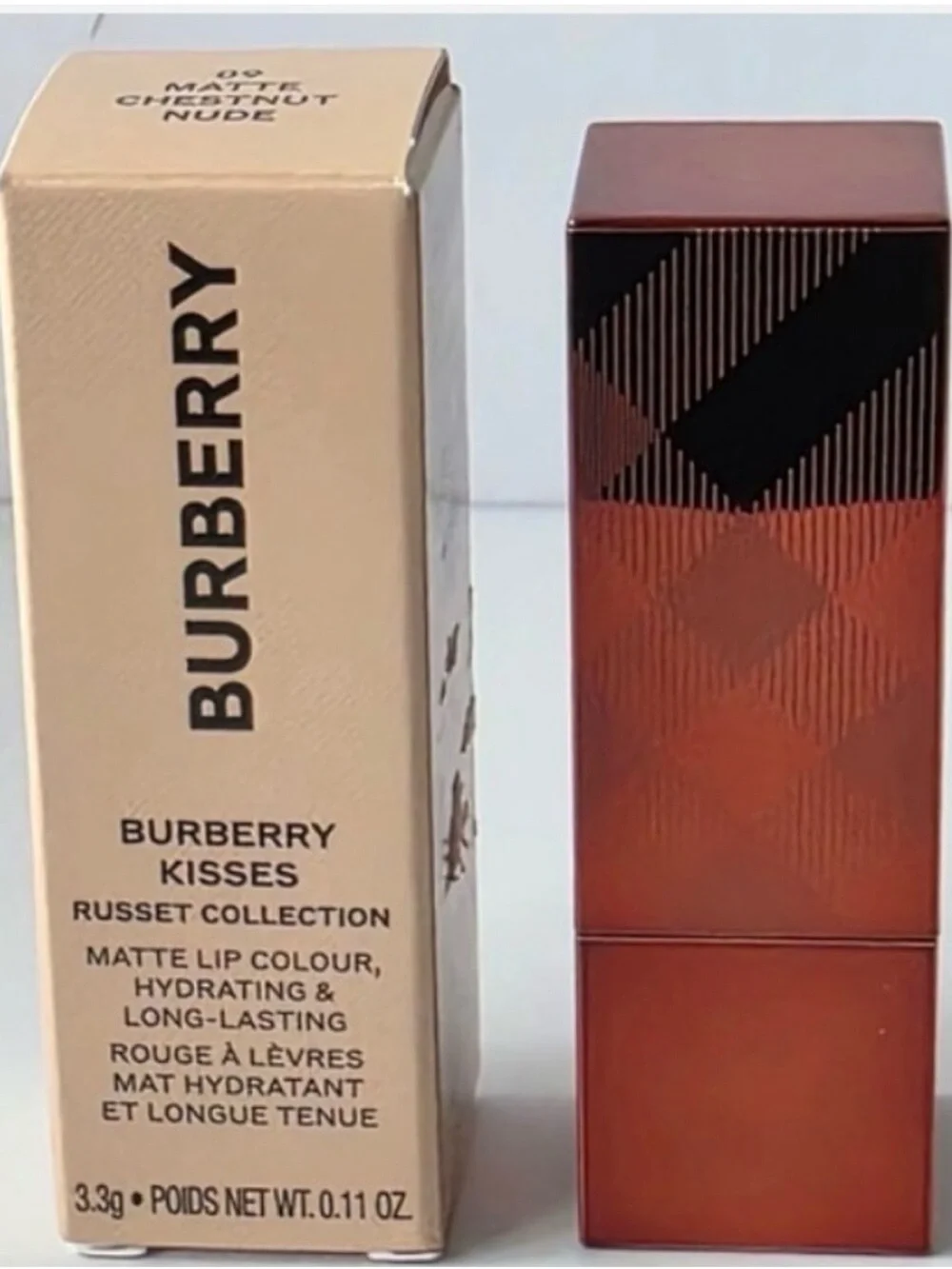 Burberry Kisses Russet Collection- shade Matte Chestnut Nude -09